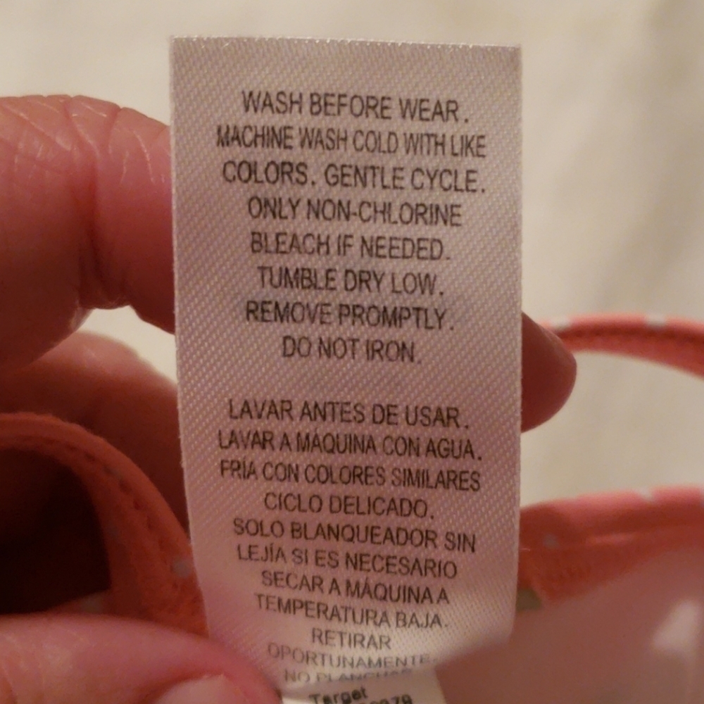 Adorable Flamingo Polka Dot Swimsuit - Picture 7 of 9